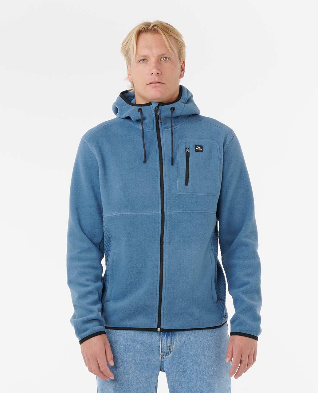 Departed Polar Fleece Zip Through Jacket
