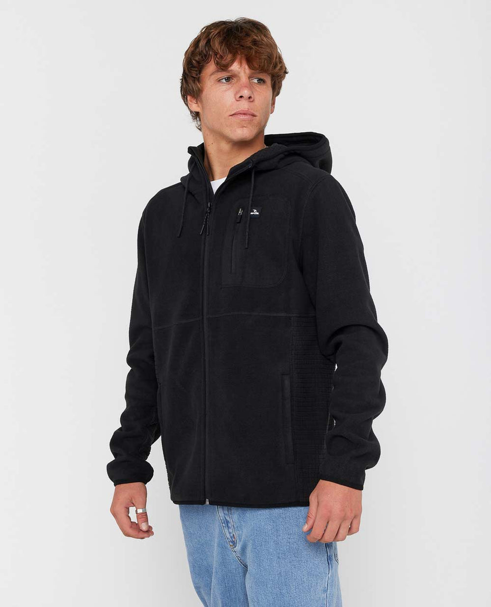 Departed Polar Fleece Zip Through Jacket