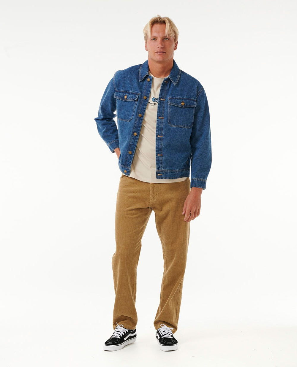 Classic Surf Denim Trucker Jacket