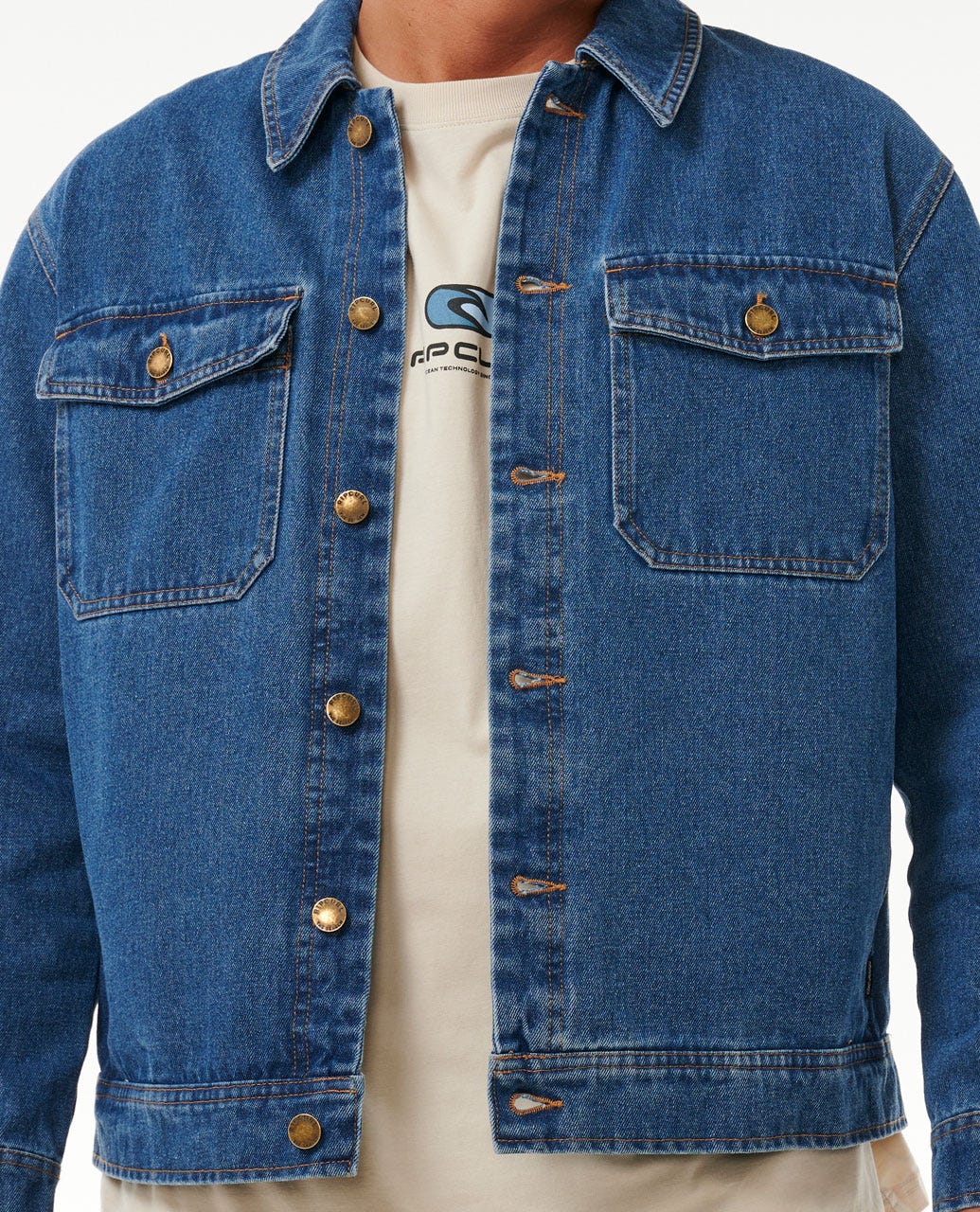 Classic Surf Denim Trucker Jacket