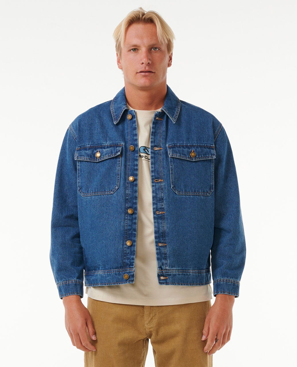 Classic Surf Denim Trucker Jacket
