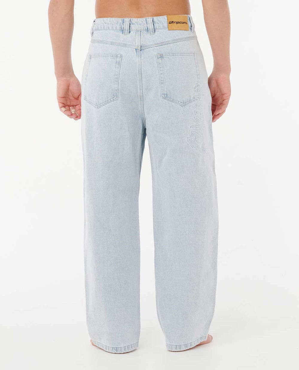 Medina Archive Rip Script Denim Pants