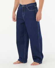 Medina Archive Rip Script Denim Pants