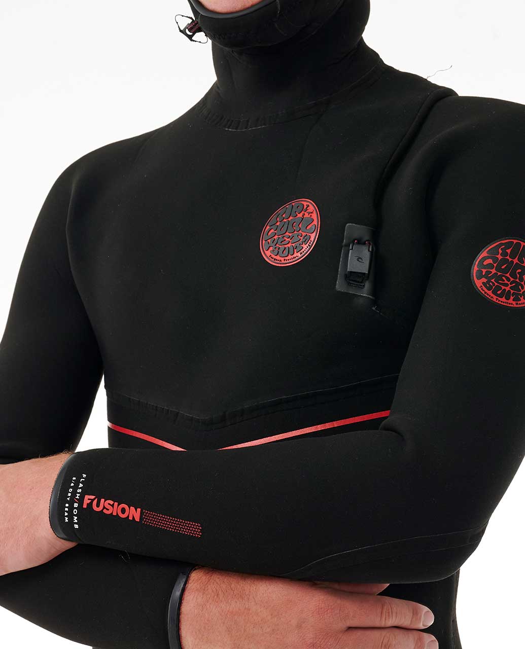 F-Bomb Fusion 4/3 Hooded Zip Free Fullsuit Wetsuit