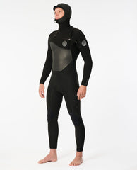 E7 Flashbomb 6/4 Hooded Chest Zip Fullsuit Wetsuit