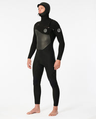 E7 Flashbomb 5/4 Hooded Chest Zip Fullsuit Wetsuit