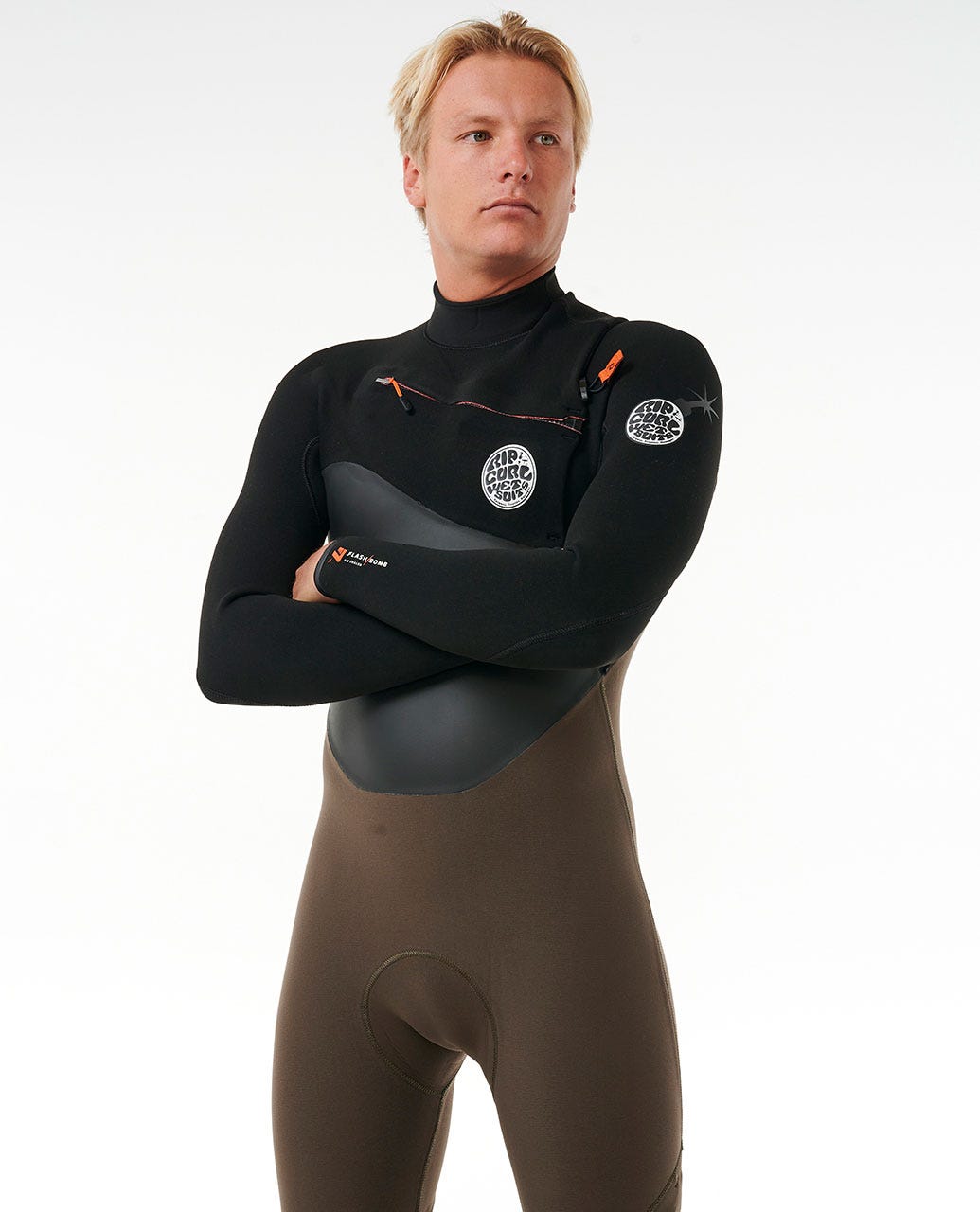 E7 Flashbomb 3/2 Chest Zip Wetsuit