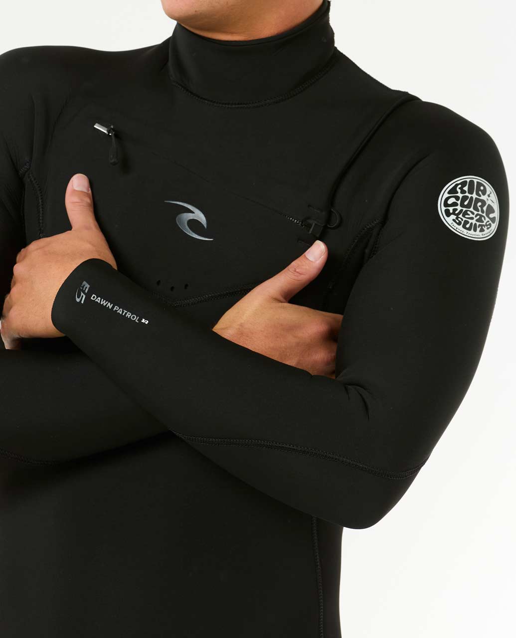 Mens Dawn Patrol 3/2 Chest Zip Wetsuit