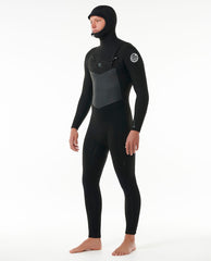 Dawn Patrol 5/4 Hooded Chest Zip Fullsuit Wetsuit