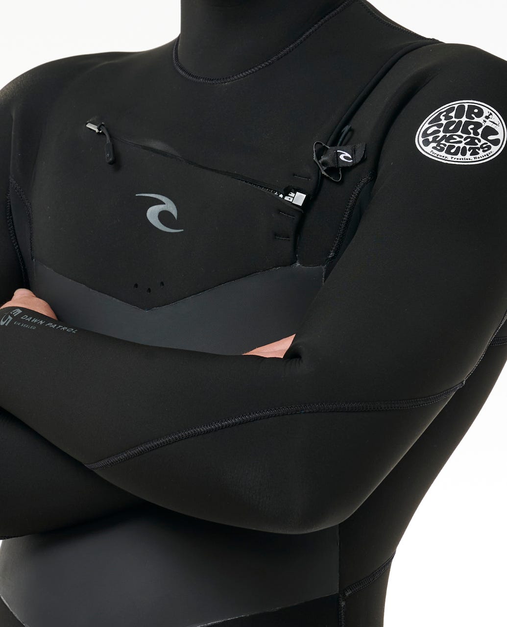 Dawn Patrol 5/4 Hooded Chest Zip Fullsuit Wetsuit
