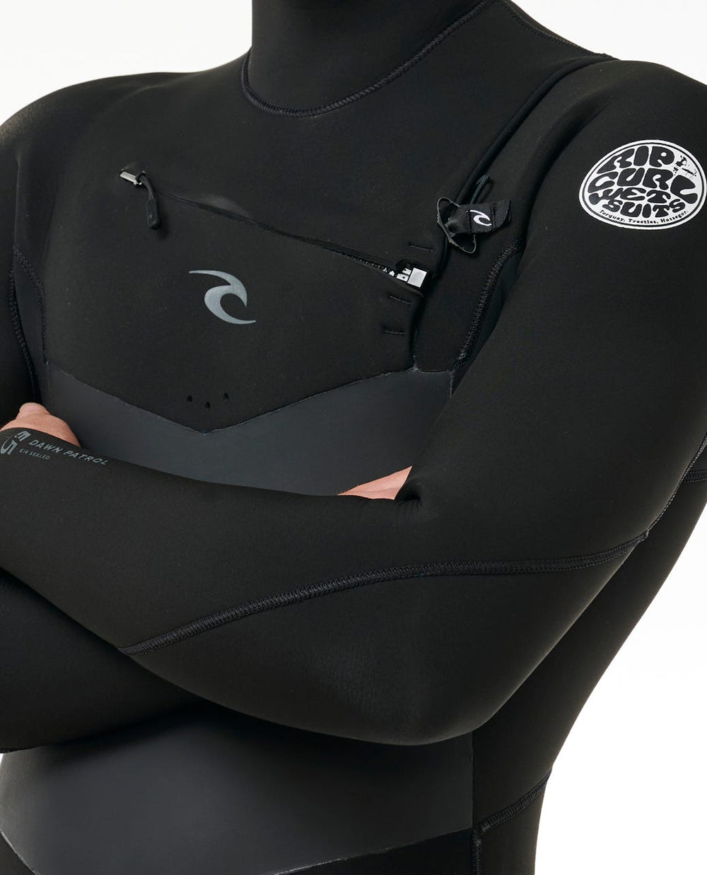 Dawn Patrol 5/4 Hooded Chest Zip Fullsuit Wetsuit