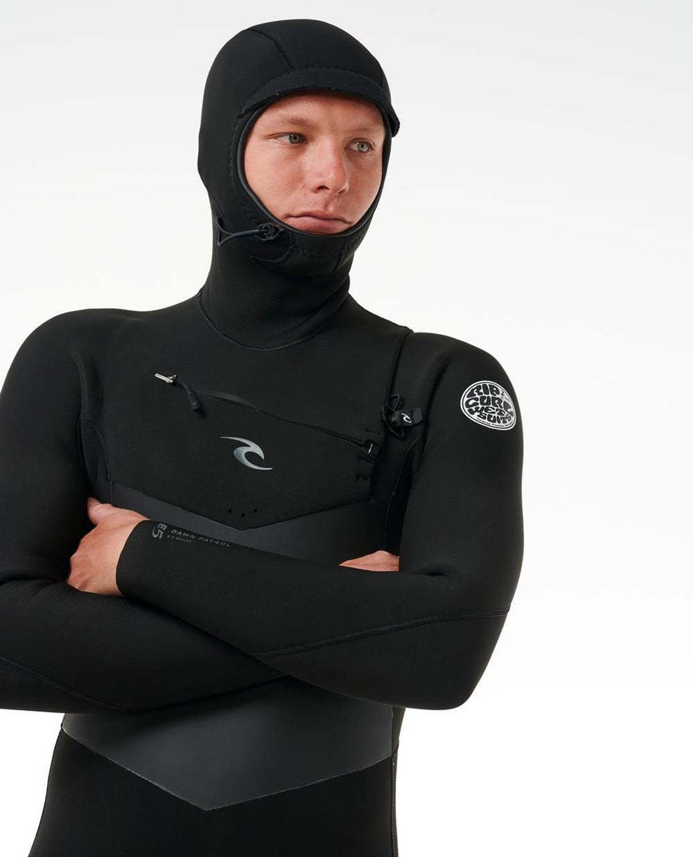 Dawn Patrol 5/4 Hooded Chest Zip Fullsuit Wetsuit