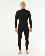 Mens Dawn Patrol 4/3 Chest Zip Steamer Wetsuit