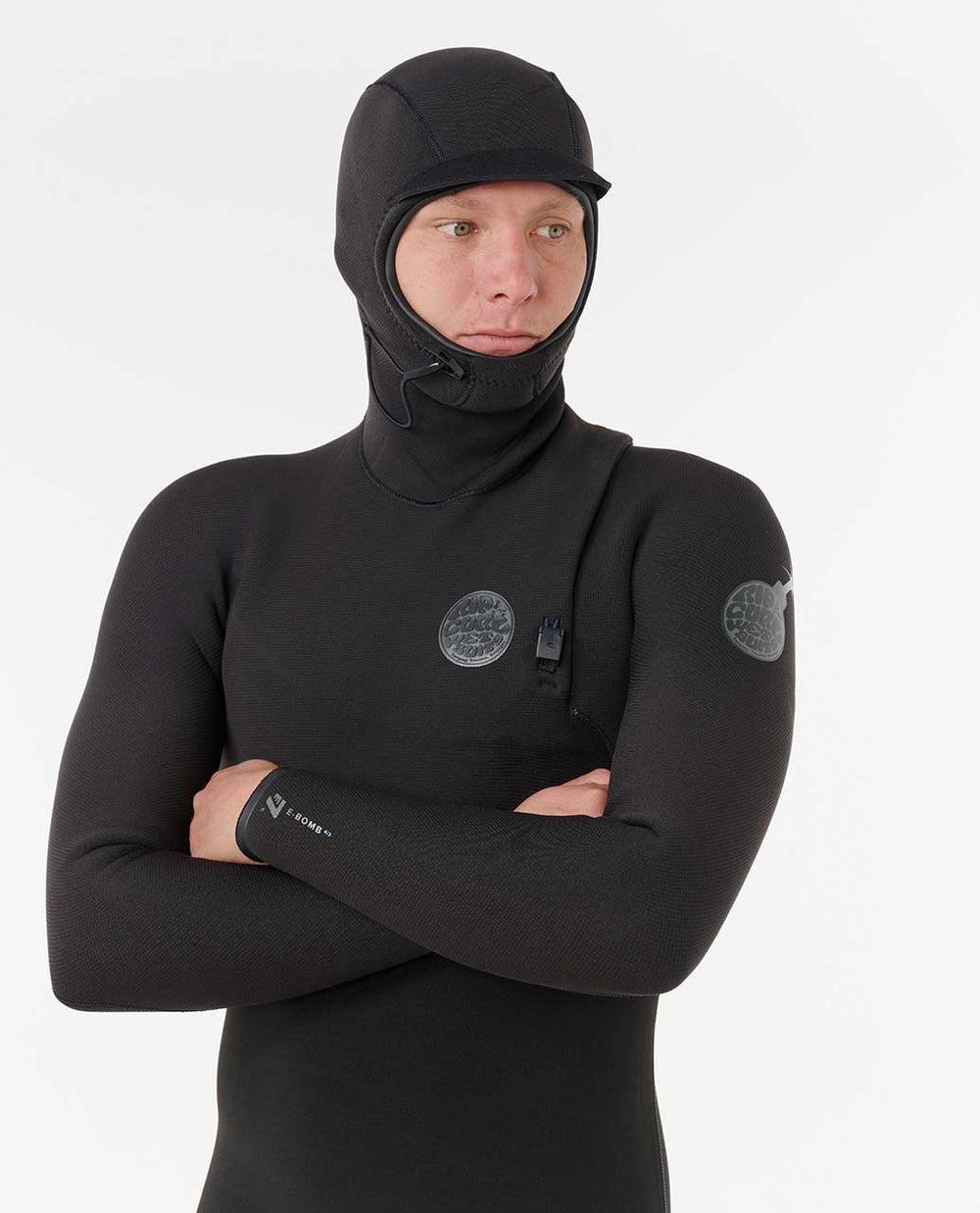 E-Bomb 4/3 Zip Free With Hood Fullsuit Wetsuit