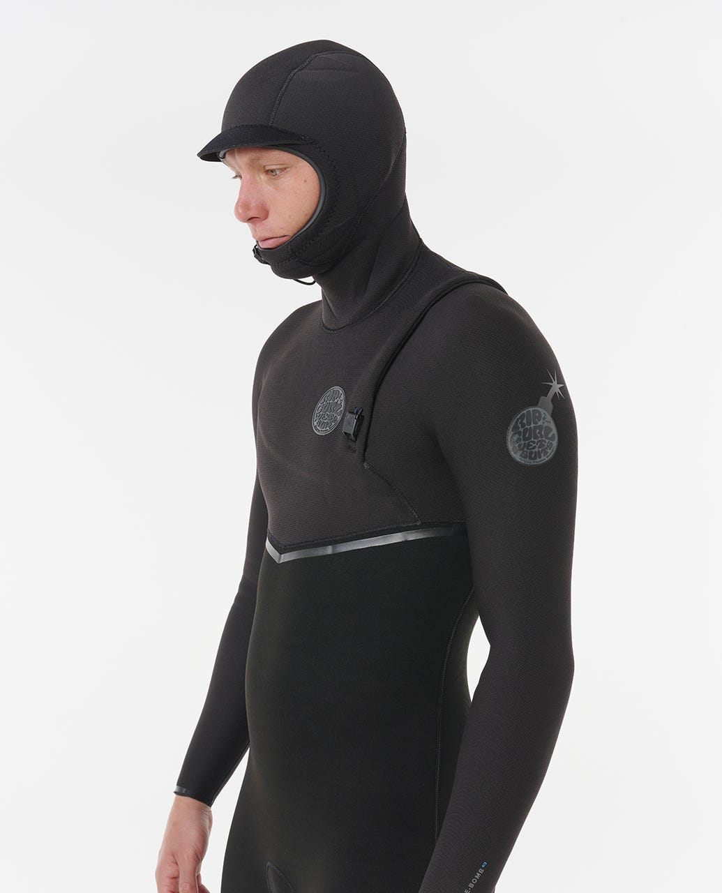 E-Bomb 5/4 Zip Free With Hood Fullsuit Wetsuit