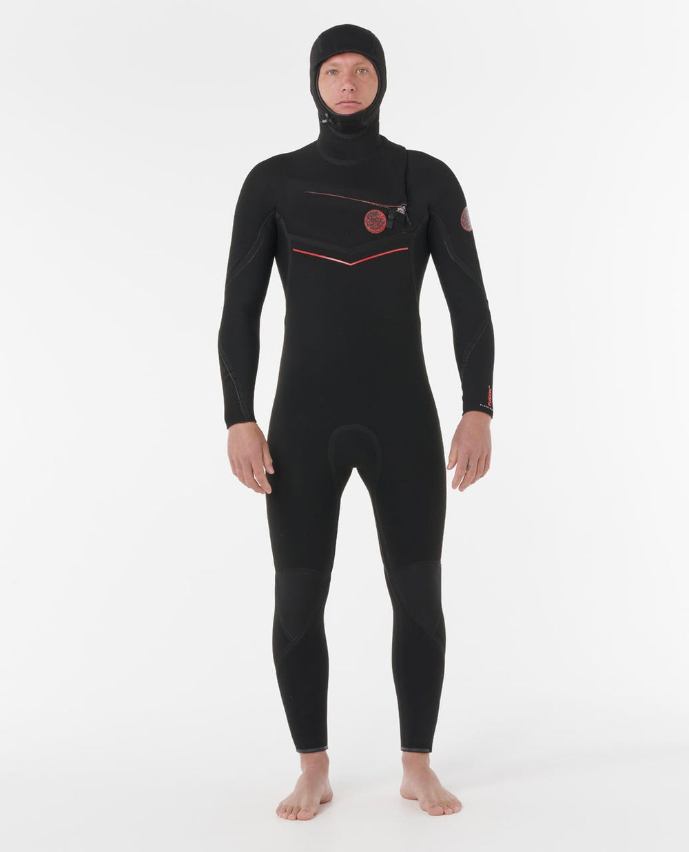 F-Bomb Fusion 5/4 Chest Zip With Hood Fullsuit Wetsuit