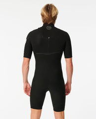 E-Bomb 2/2mm Zip Free Short Sleeve Springsuit Wetsuit