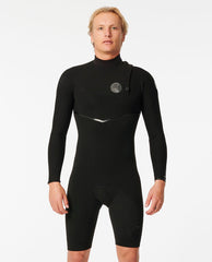 E-Bomb 2mm Zip Free Long Sleeve Short Leg Springsuit Wetsuit