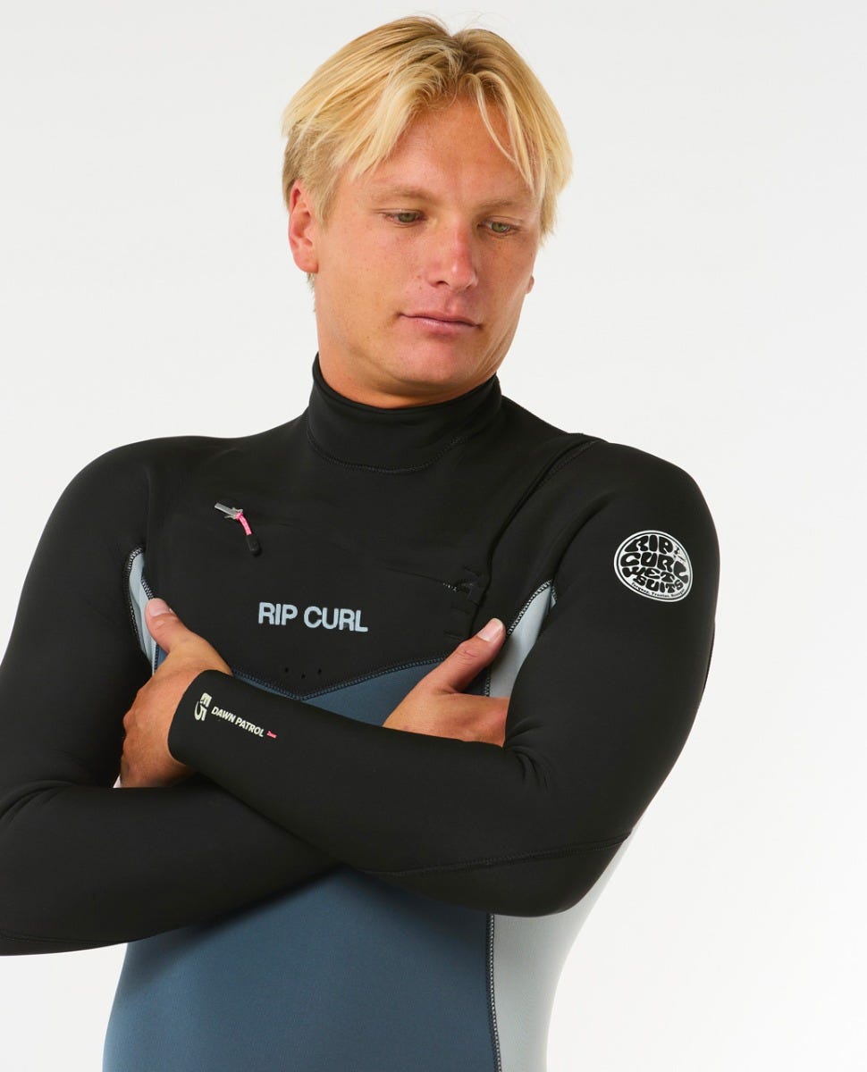 Mens Dawn Patrol 2/2 Long Sleeve Chest Zip Springsuit