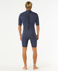 Mens Dawn Patrol 2mm Back Zip Springsuit