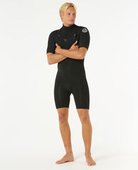 Mens Dawn Patrol 2/2 Chest Zip Springsuit