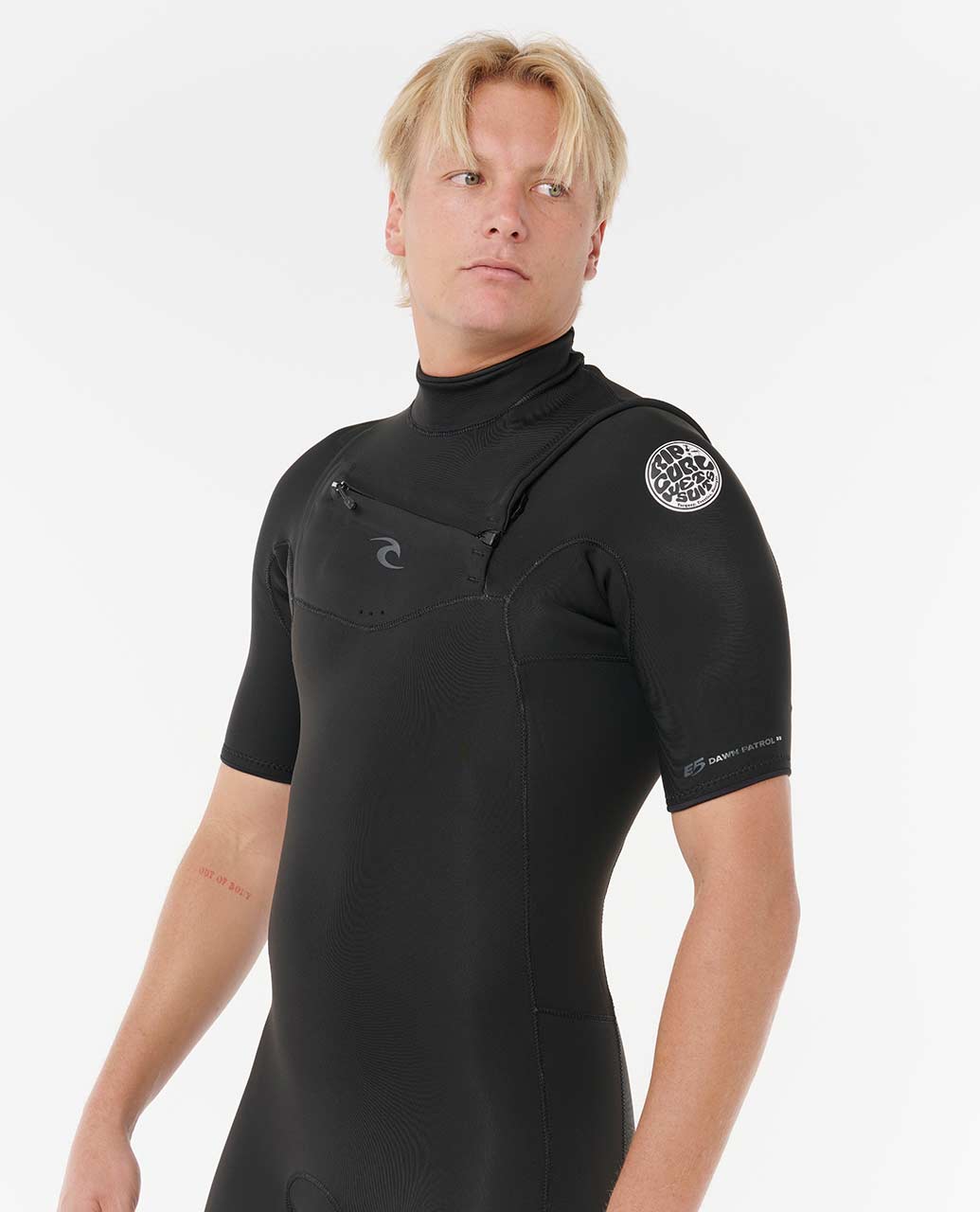 Mens Dawn Patrol 2/2 Chest Zip Springsuit