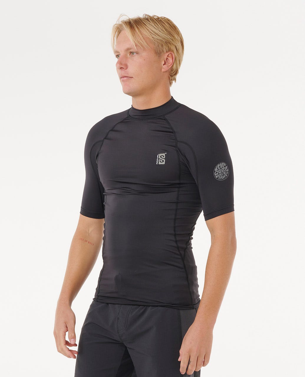 Search UPF50 Performance Short Sleeve Rash Guard