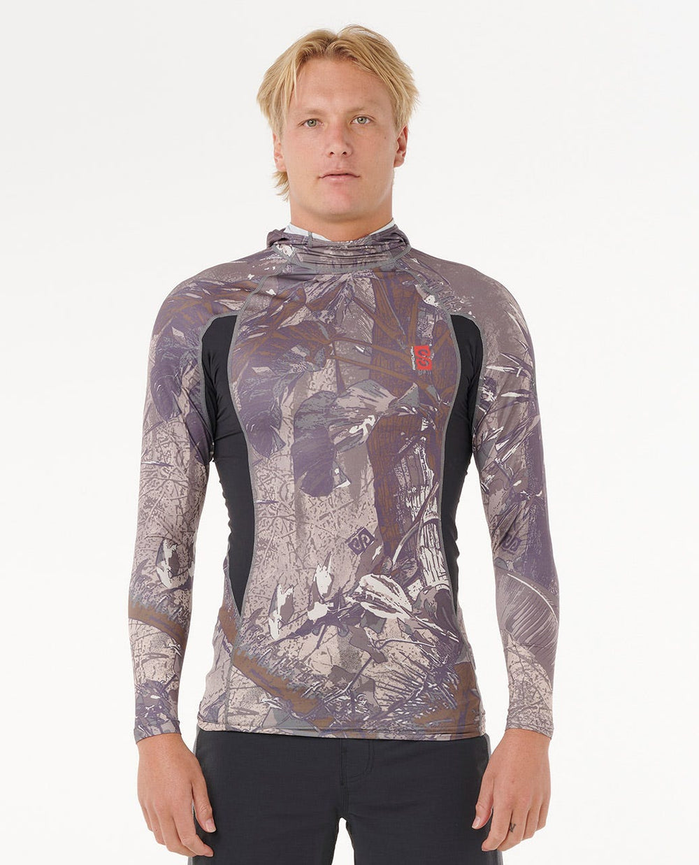 Search UPF50 Performance Hood Long Sleeve Rash Guard