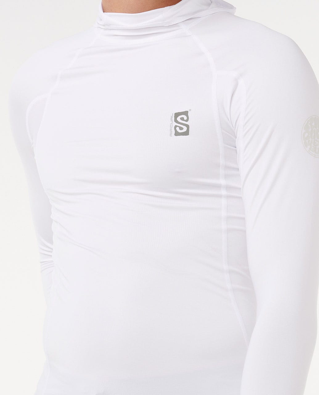 Search UPF50 Performance Hood Long Sleeve Rash Guard