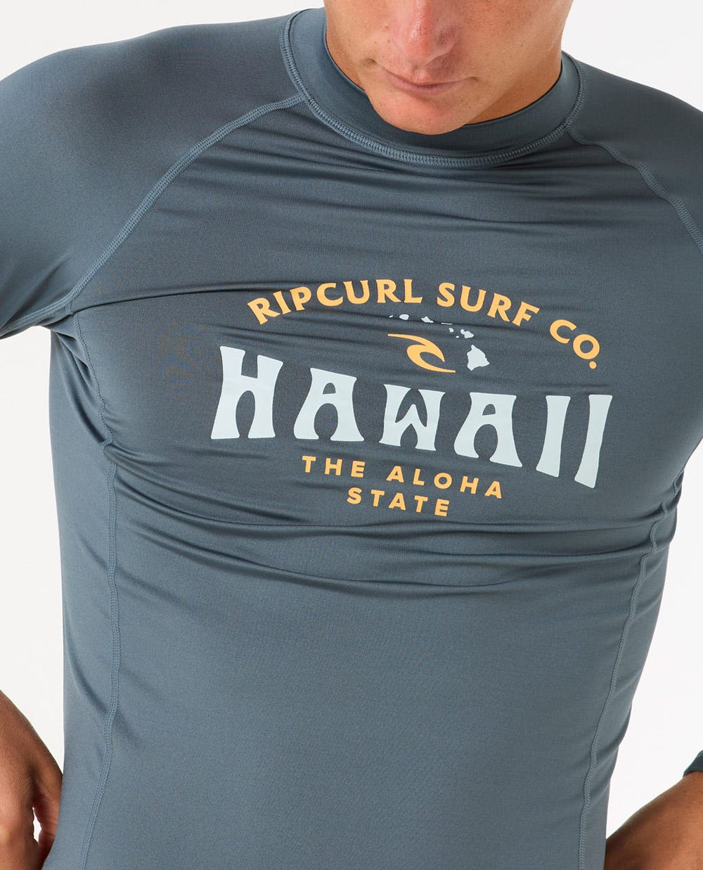 Hawaii UPF Performance Long Sleeve Rash Guard