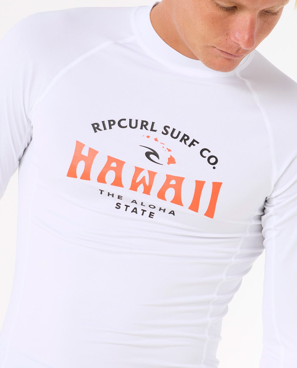 Hawaii UPF Performance Long Sleeve Rash Guard