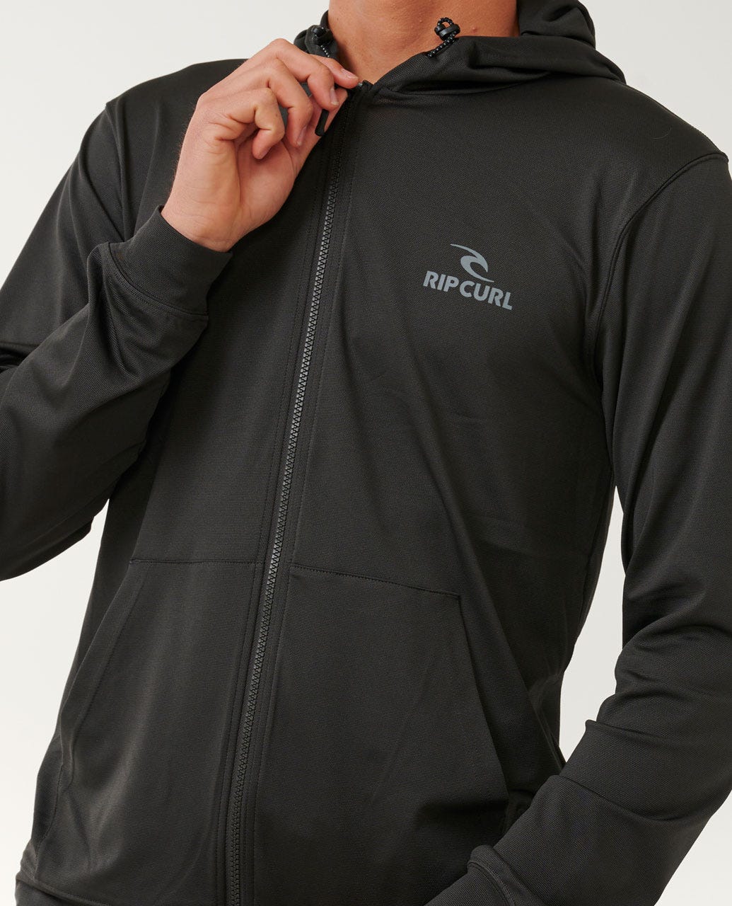 Stack UPF50+ Zip Through Hood Rash Guard