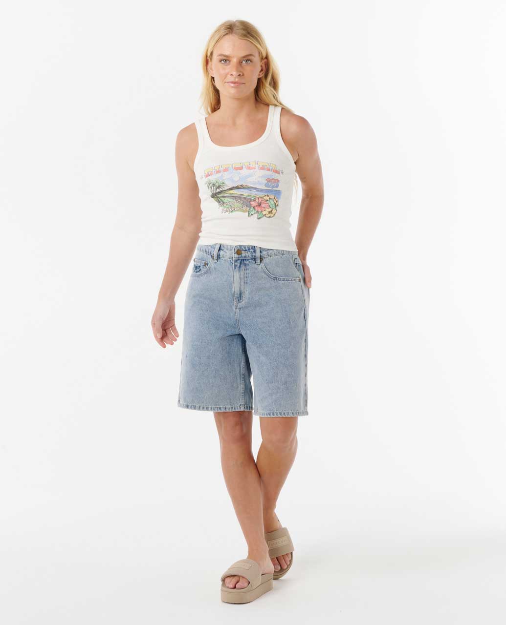 Pacific Rider Ribbed Tank