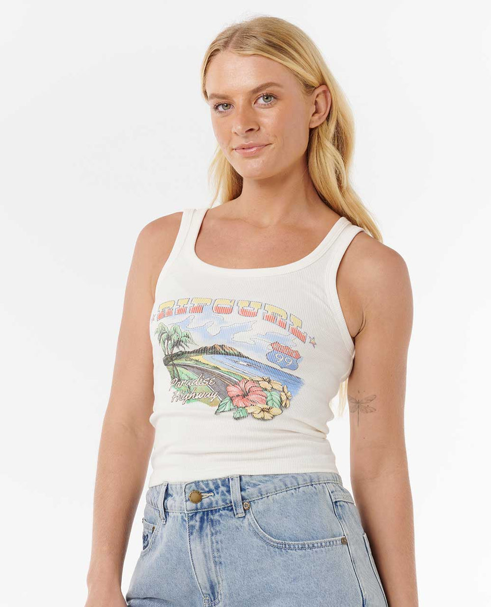 Pacific Rider Ribbed Tank