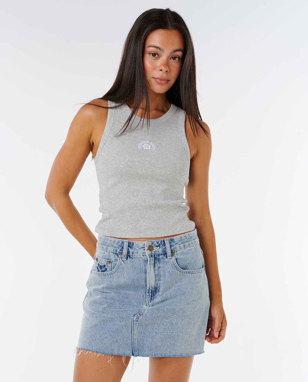 Luxe Surf Ribbed Tank