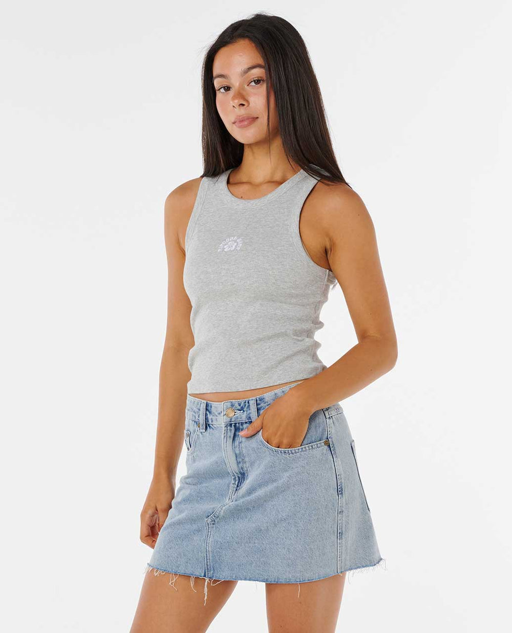 Luxe Surf Ribbed Tank