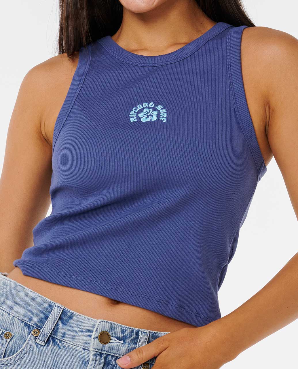 Luxe Surf Ribbed Tank