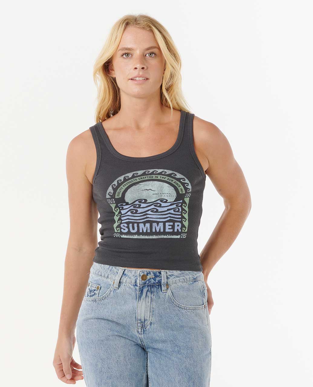 Summer Standard Ribbed Tank