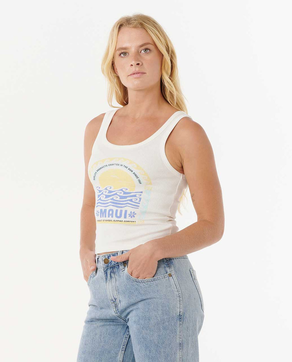 Summer Standard Ribbed Tank