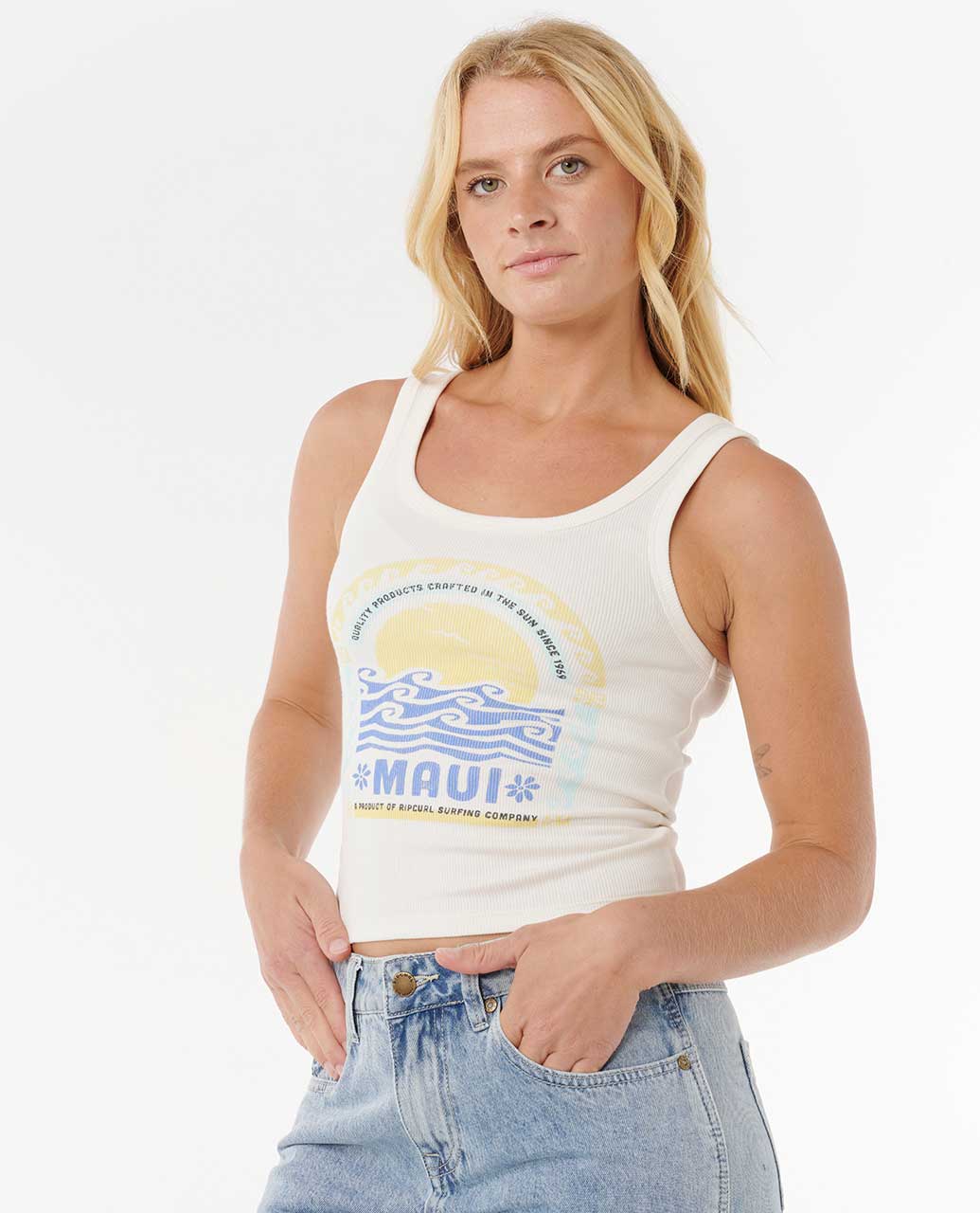 Summer Standard Ribbed Tank