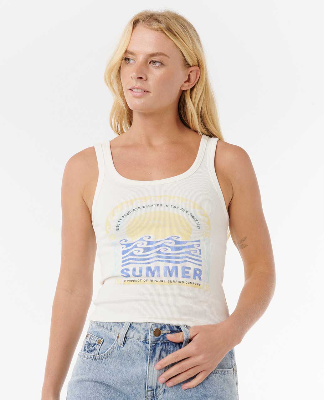 Summer Standard Ribbed Tank