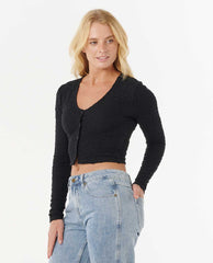 Sunset Luau Texture Long Sleeve Tee