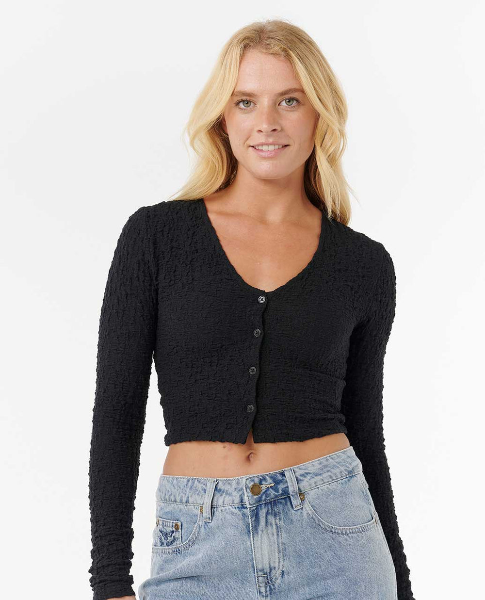 Sunset Luau Texture Long Sleeve Tee