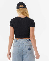 Sunset Luau Textured Tee