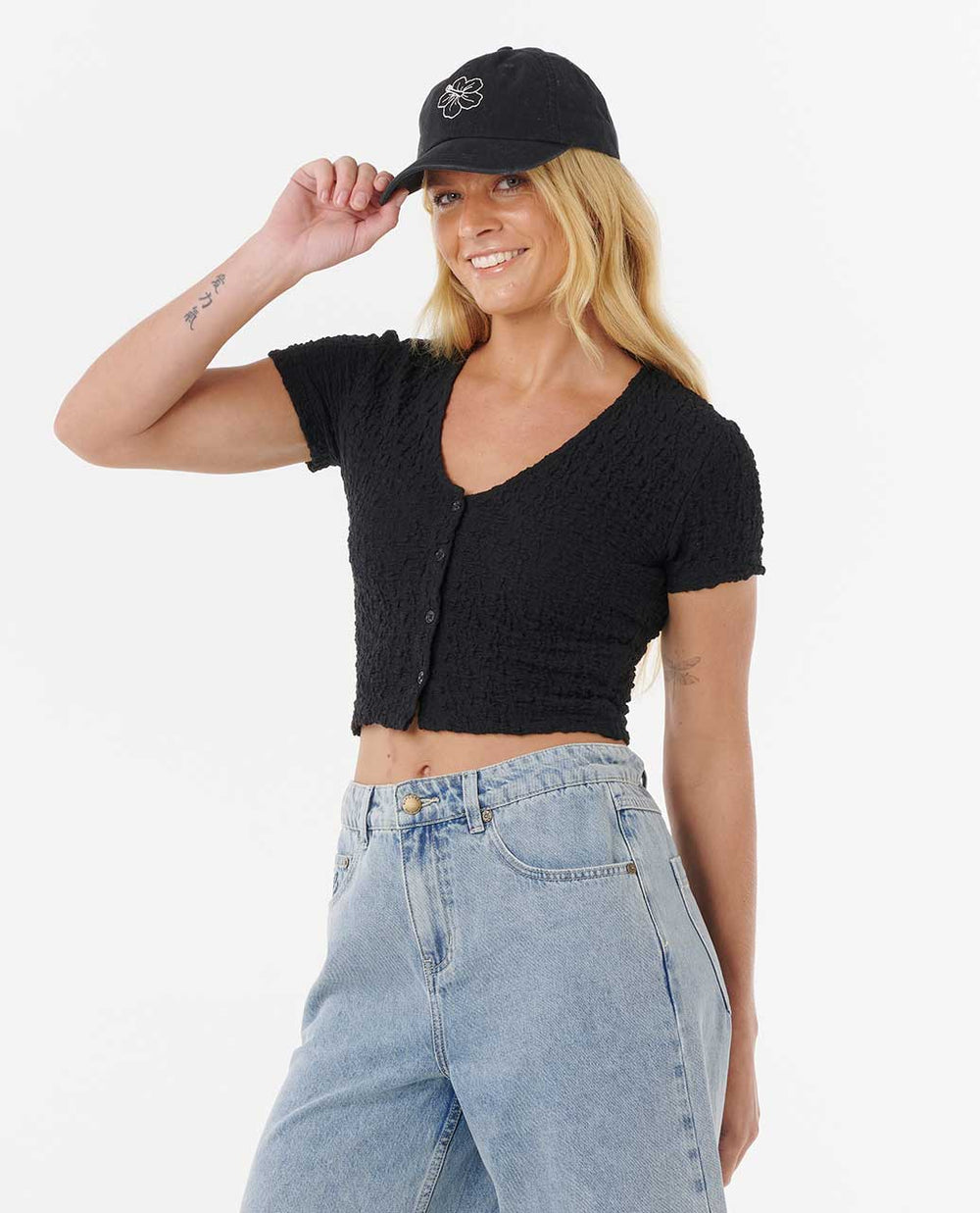 Sunset Luau Textured Tee