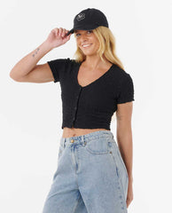 Sunset Luau Textured Tee