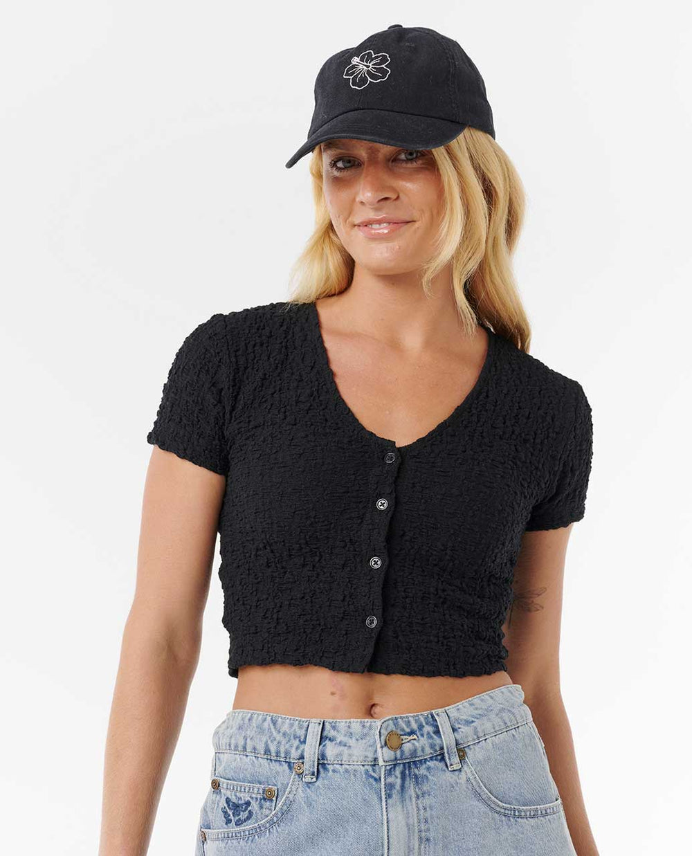Sunset Luau Textured Tee