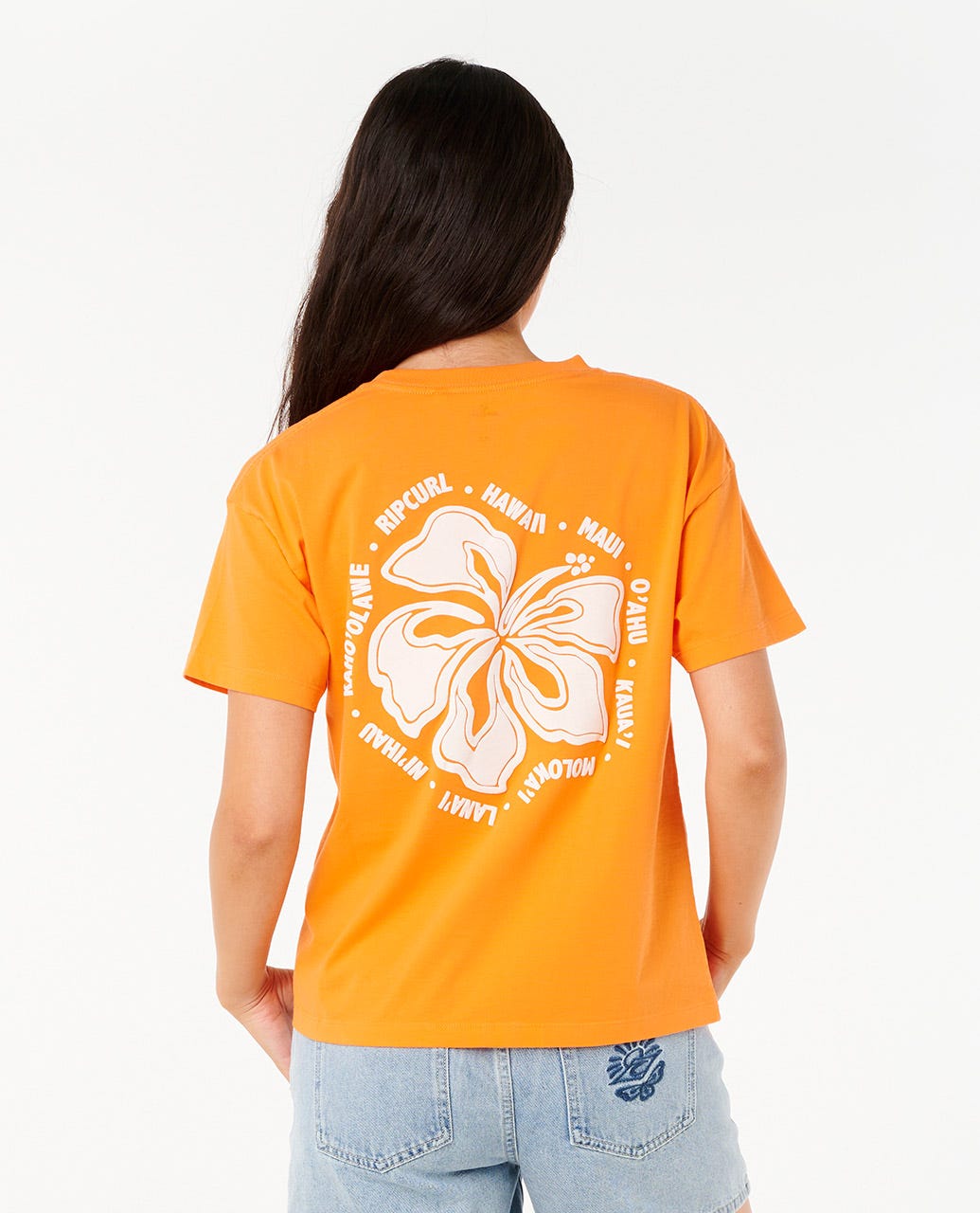 Hibiscus Relaxed Tee