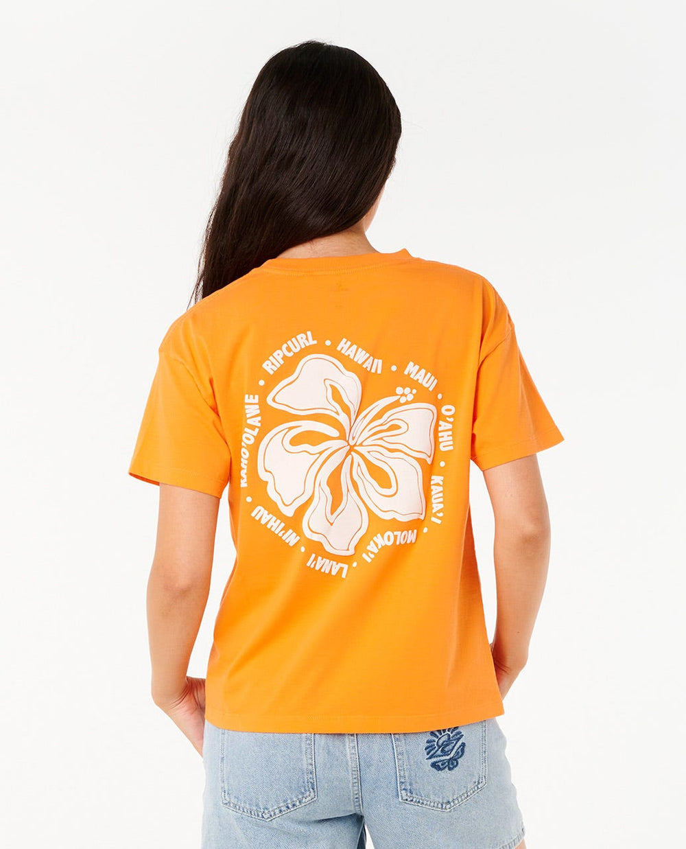 Hibiscus Relaxed Tee
