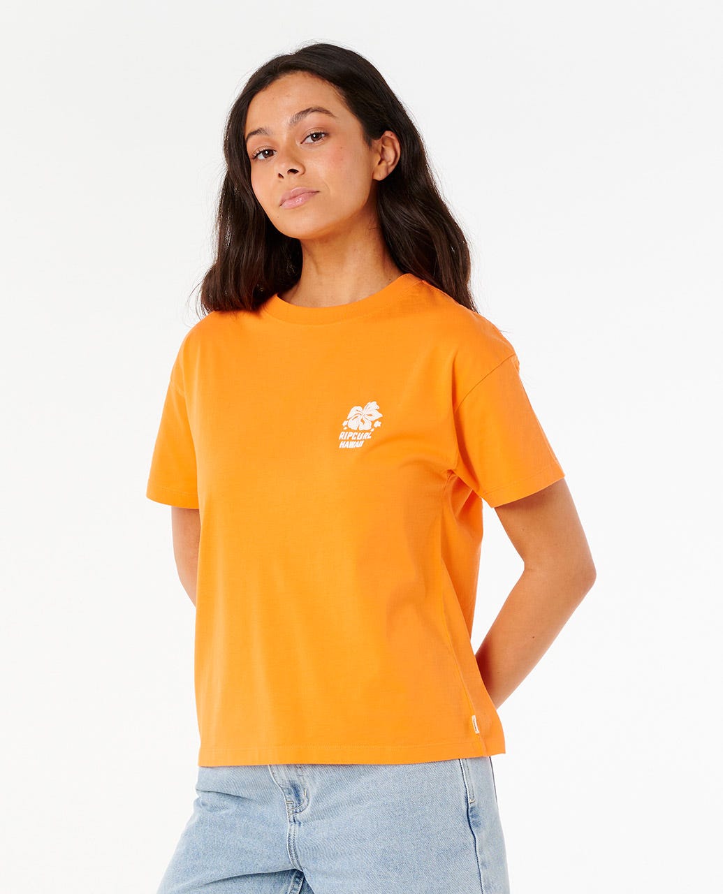 Hibiscus Relaxed Tee